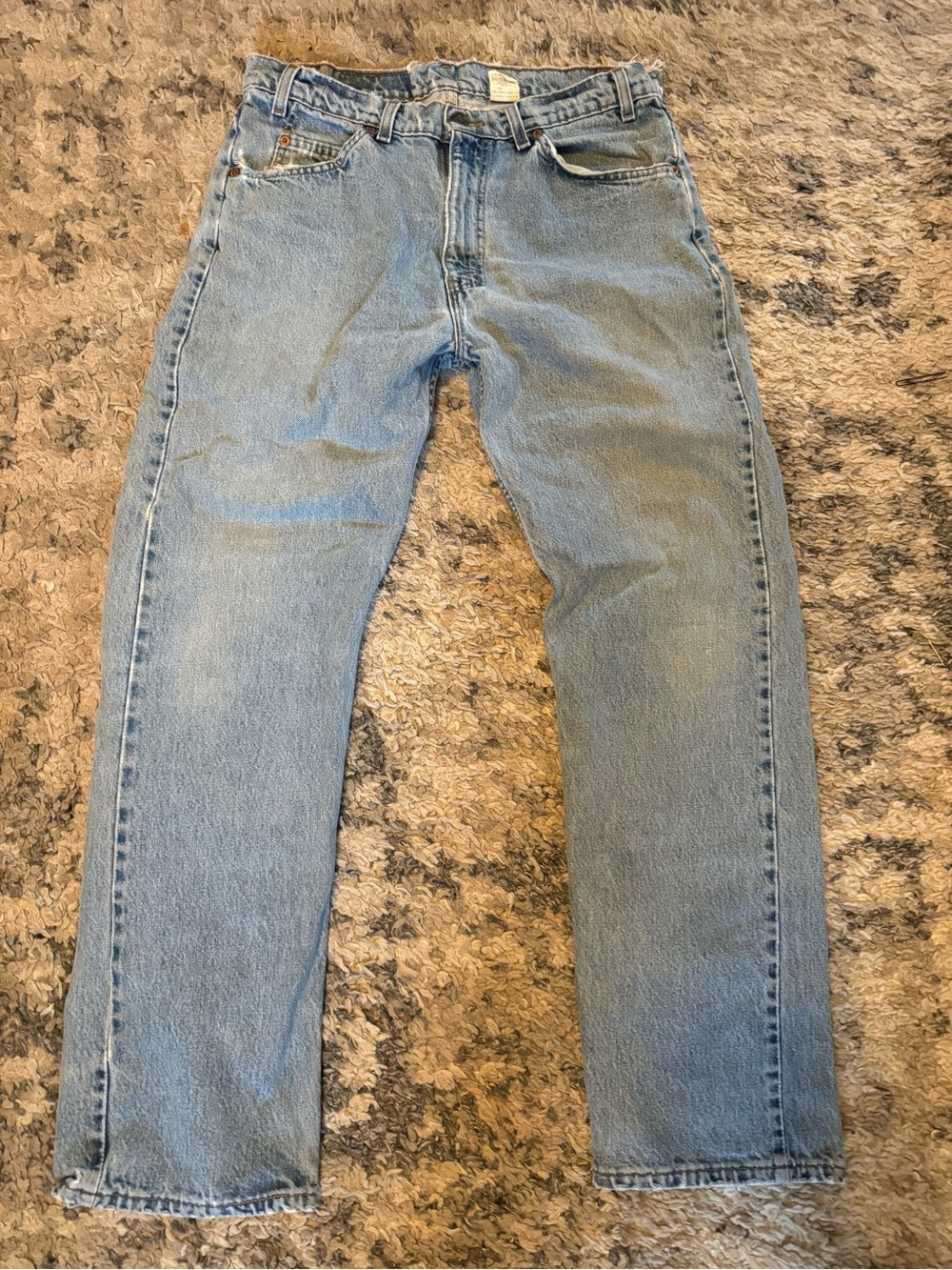 Vintage Levi's 505 orange tag Light Blue Men’s Straight Jeans